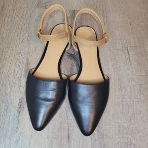 Franco Sarto Flat Pointed Toe Shoes Size 8.5